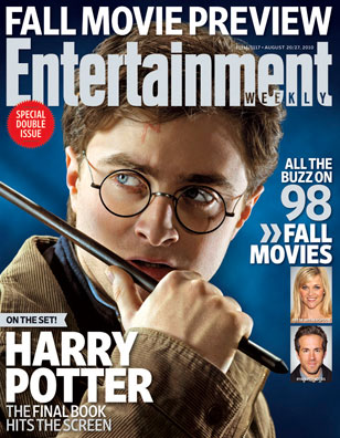 harry potter and the deathly hallows dvd cover art. Harry Potter star Daniel